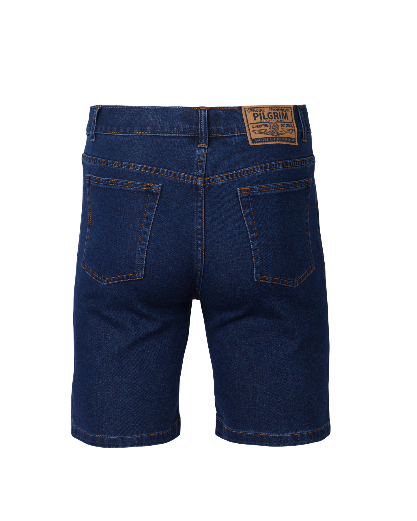 Mens 5 Pocket Western Denim Shorts