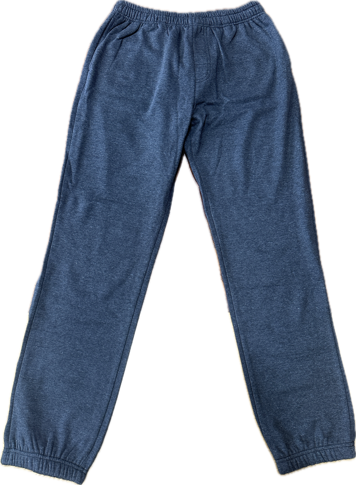 Mens Elastic Waist Trackpant - Charcoal Marle