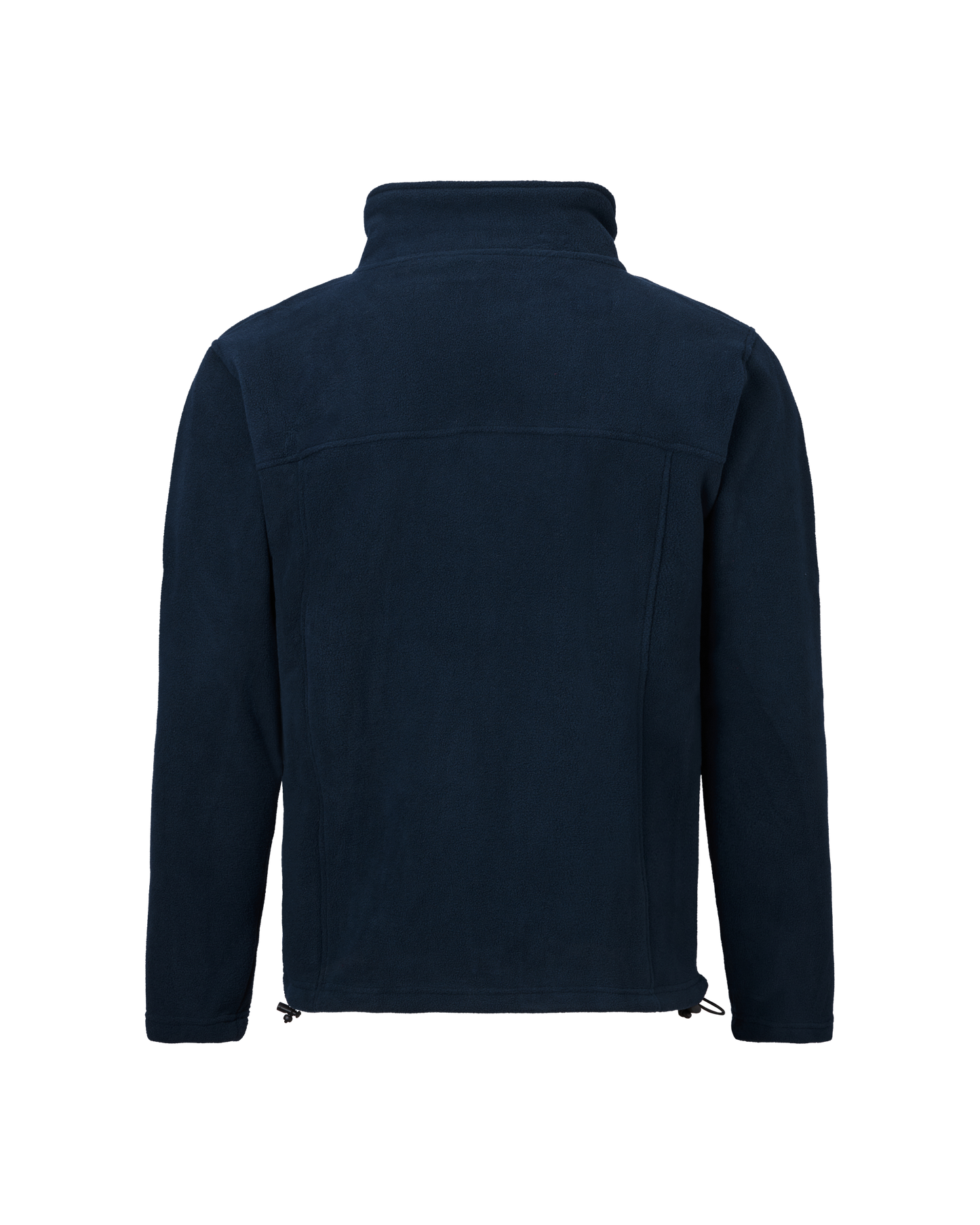Mens Full Zip Polar Fleece Jacket - Navy