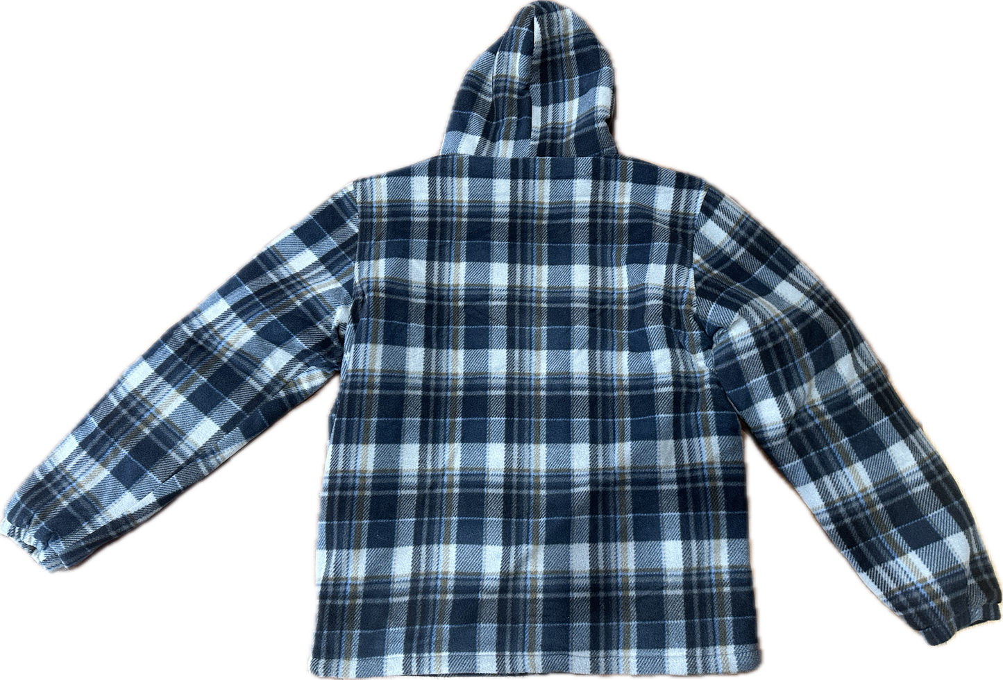 Mens Hooded Sherpa Jacket