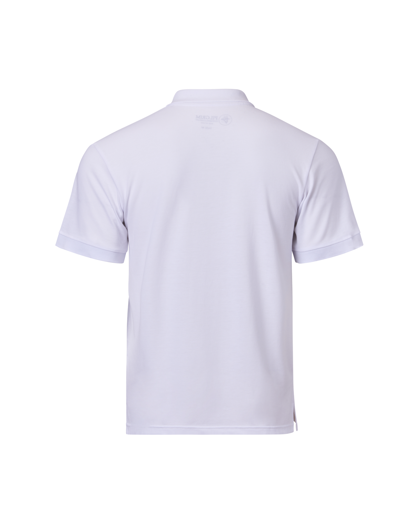 3 button Polo - White