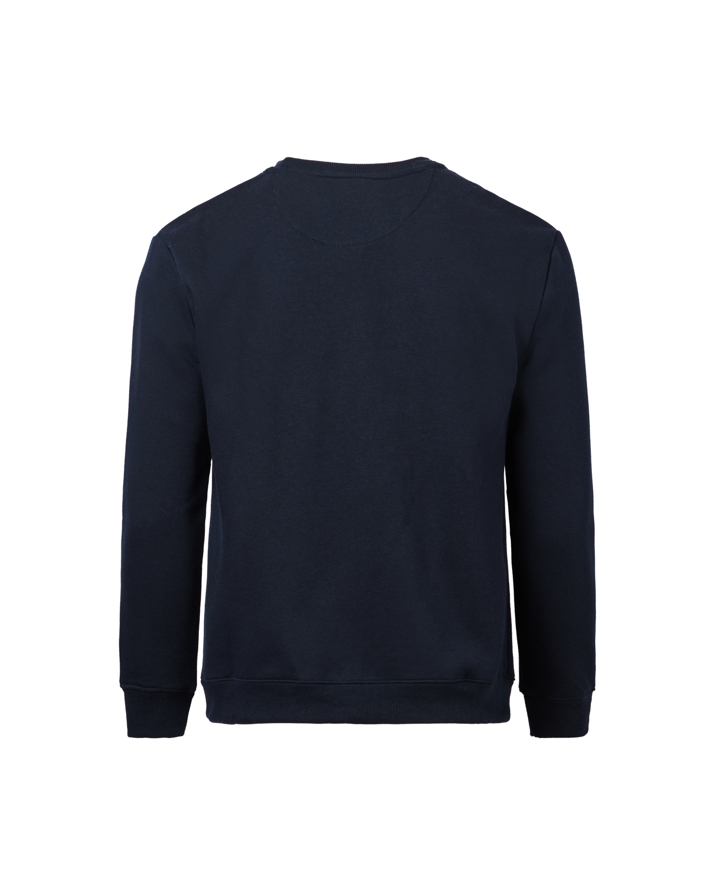 Mens Crew Fleece Neck Top - Navy