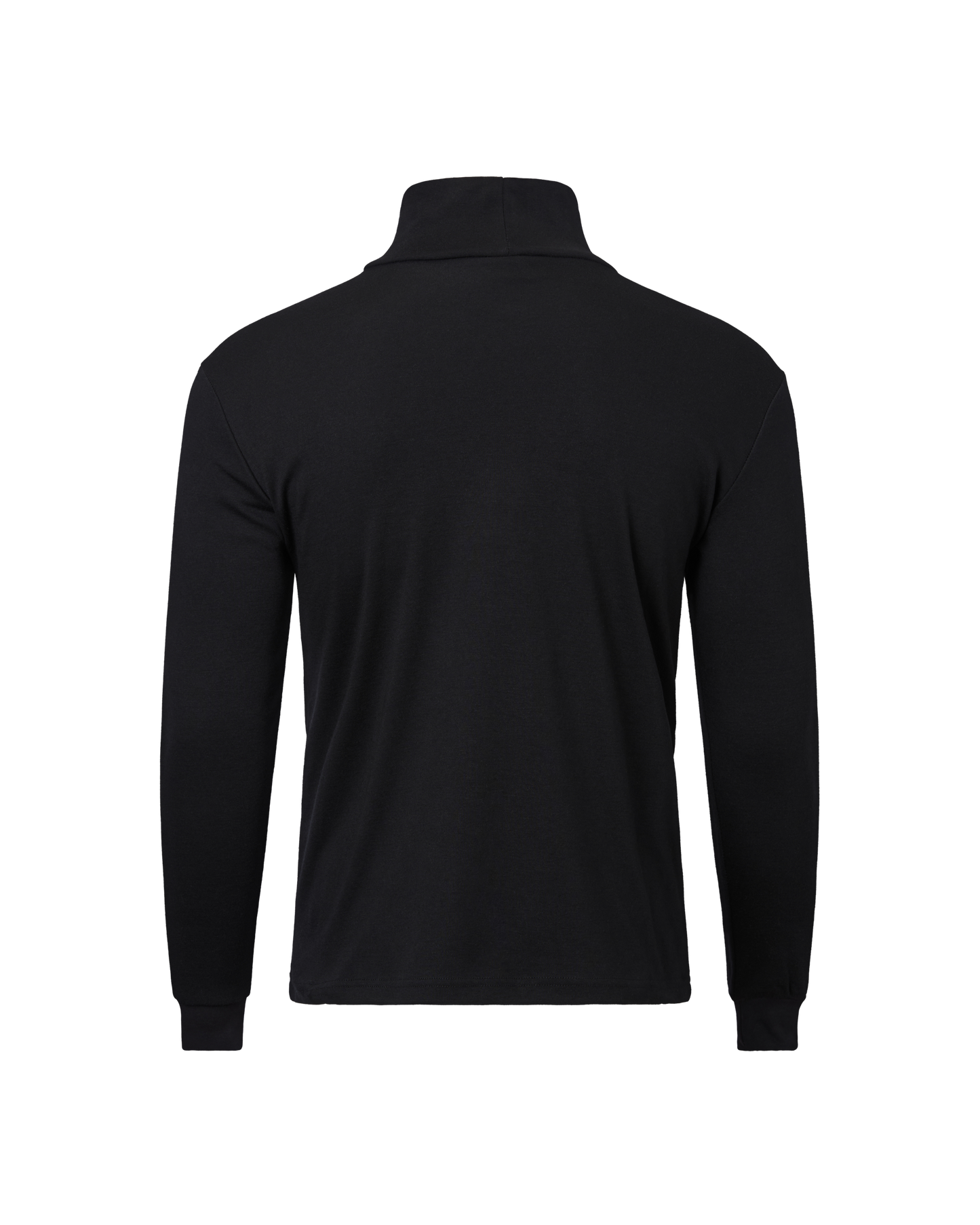 Mens Long Sleeve Skivvy - Black