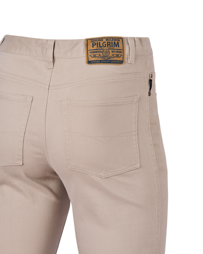 Mens 5 Pocket Western Moleskin Jean, Regular Fit, Regular Leg, Bone