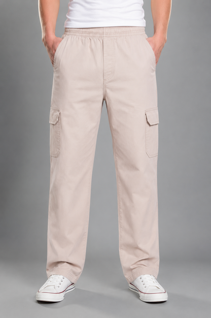 Mens Cargo Beach Pant - Stone