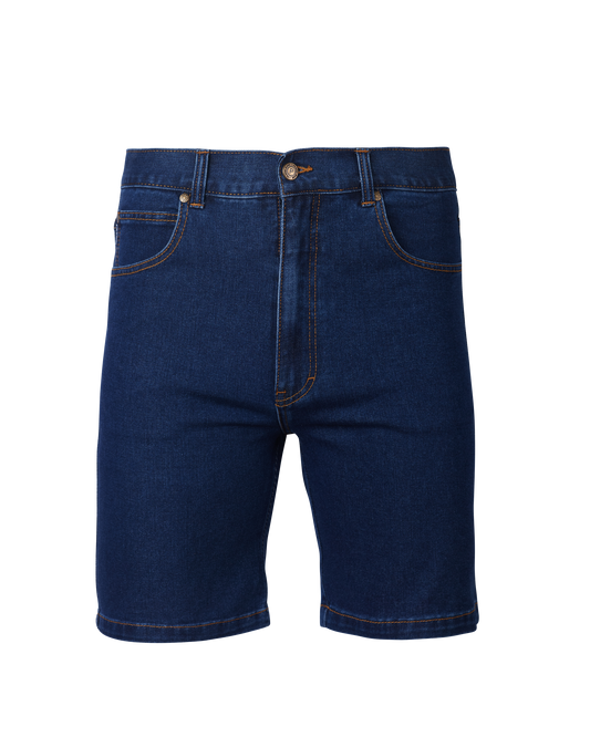 Mens 5 Pocket Western Denim Shorts