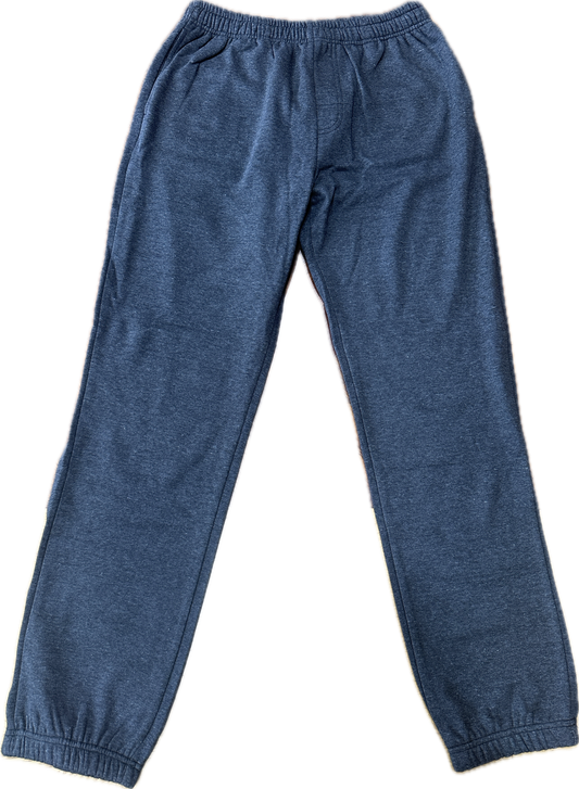 Mens Elastic Waist Trackpant - Charcoal Marle