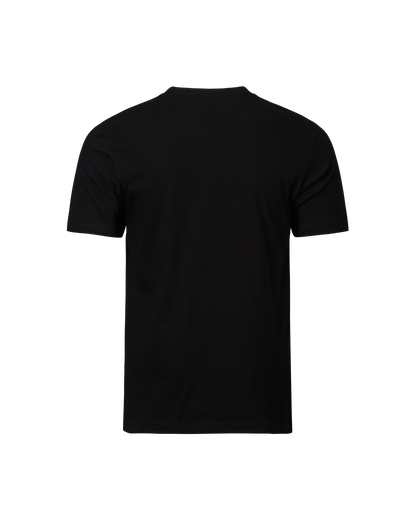 Crew Neck Tee Shirt - Black
