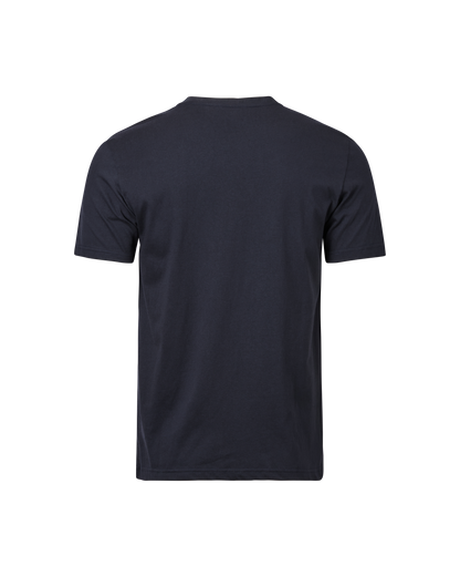 Crew Neck Tee Shirt - Navy