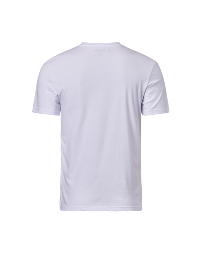 Crew Neck Tee Shirt - White
