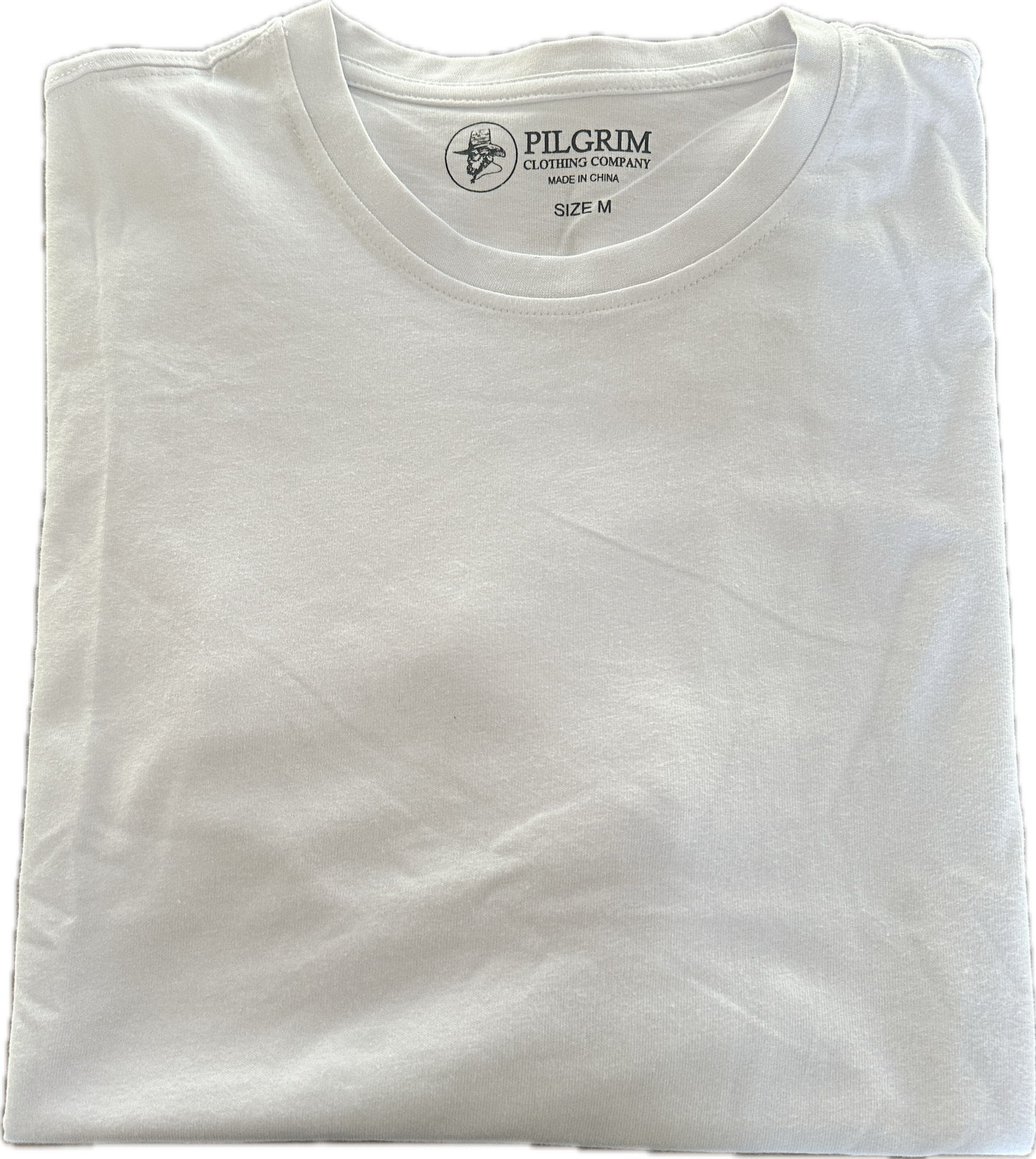 Crew Neck Tee Shirt - White