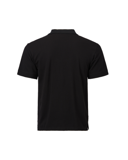 3 Button Polo - Black