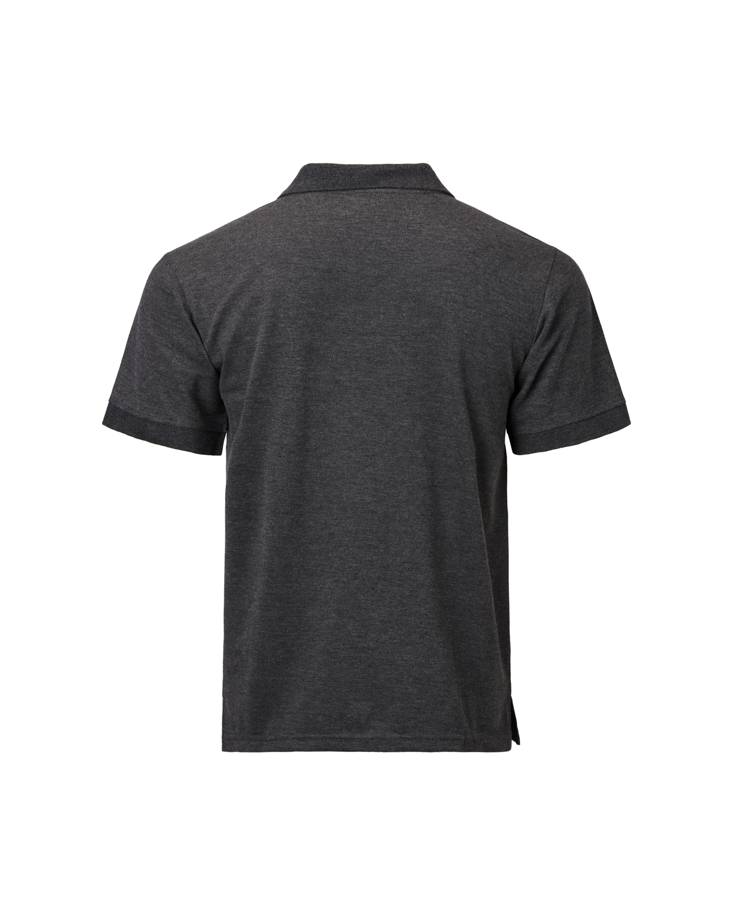 3 button Polo - Char Marle