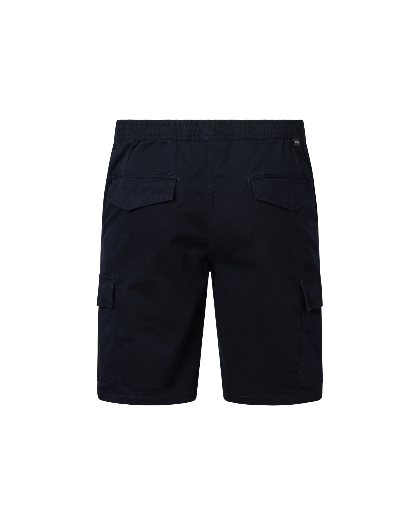 Elastic Waist Cargo Short - Navy
