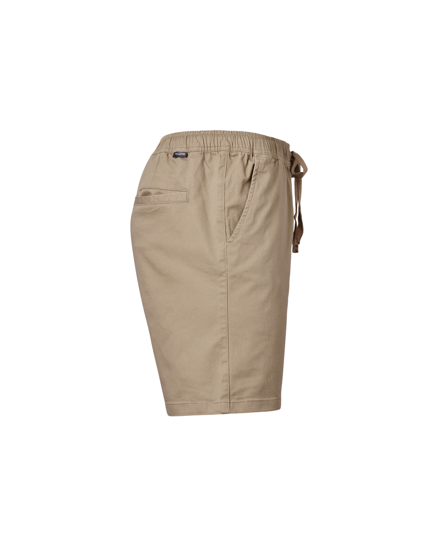 Elastic Waist Short - Stone