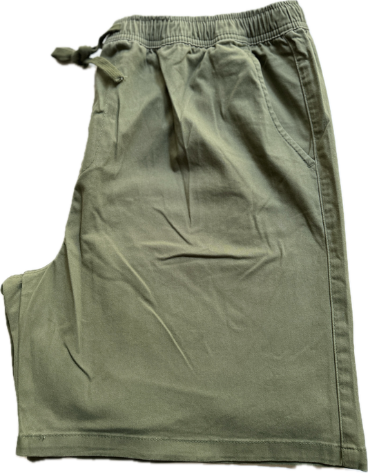 Elastic Waist Short - Khaki