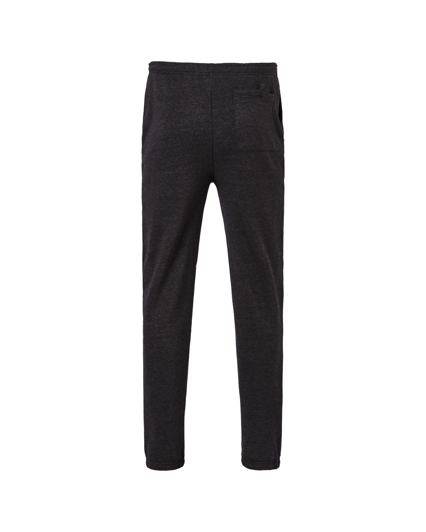 Mens Elastic Waist Trackpant - Charcoal Marle