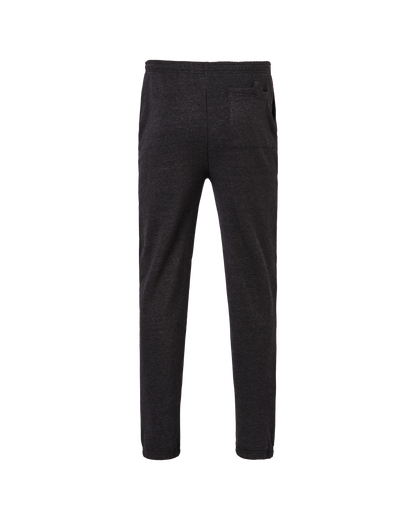 Mens Elastic Waist Trackpant - Charcoal Marle