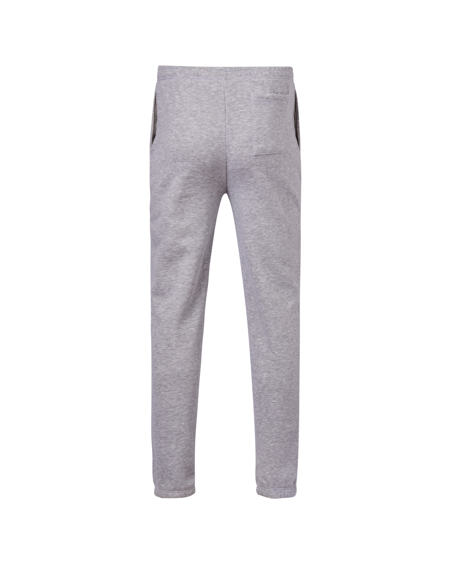 Mens Elastic Waist Trackpant - Light Grey Marle