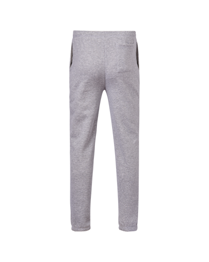 Mens Elastic Waist Trackpant - Light Grey Marle