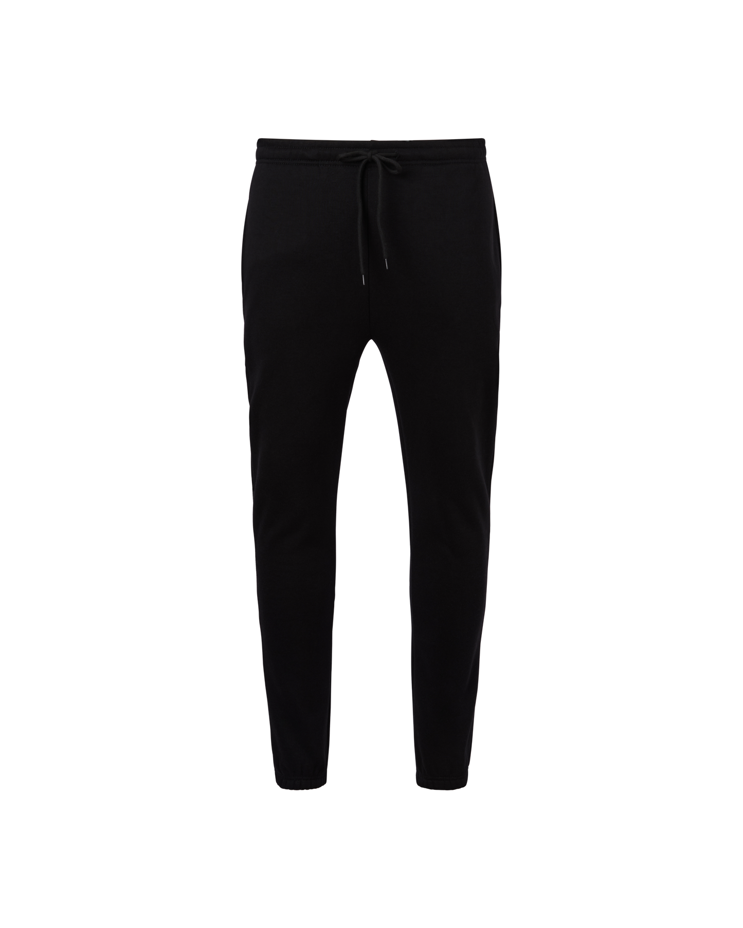 Mens Elastic Waist Trackpant - Black