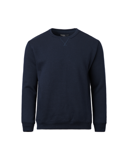 Mens Crew Fleece Neck Top - Navy