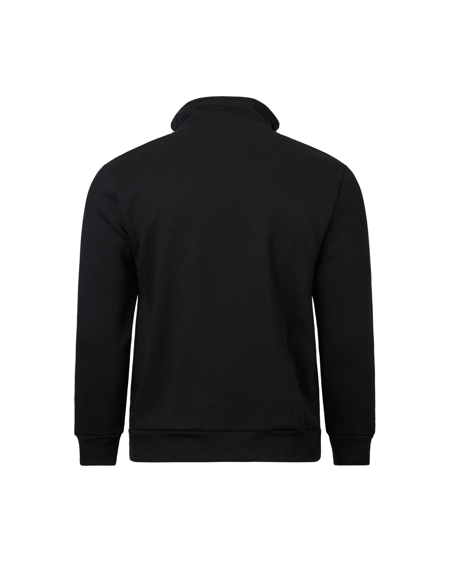 Mens Full Zip Fleece Top - Black