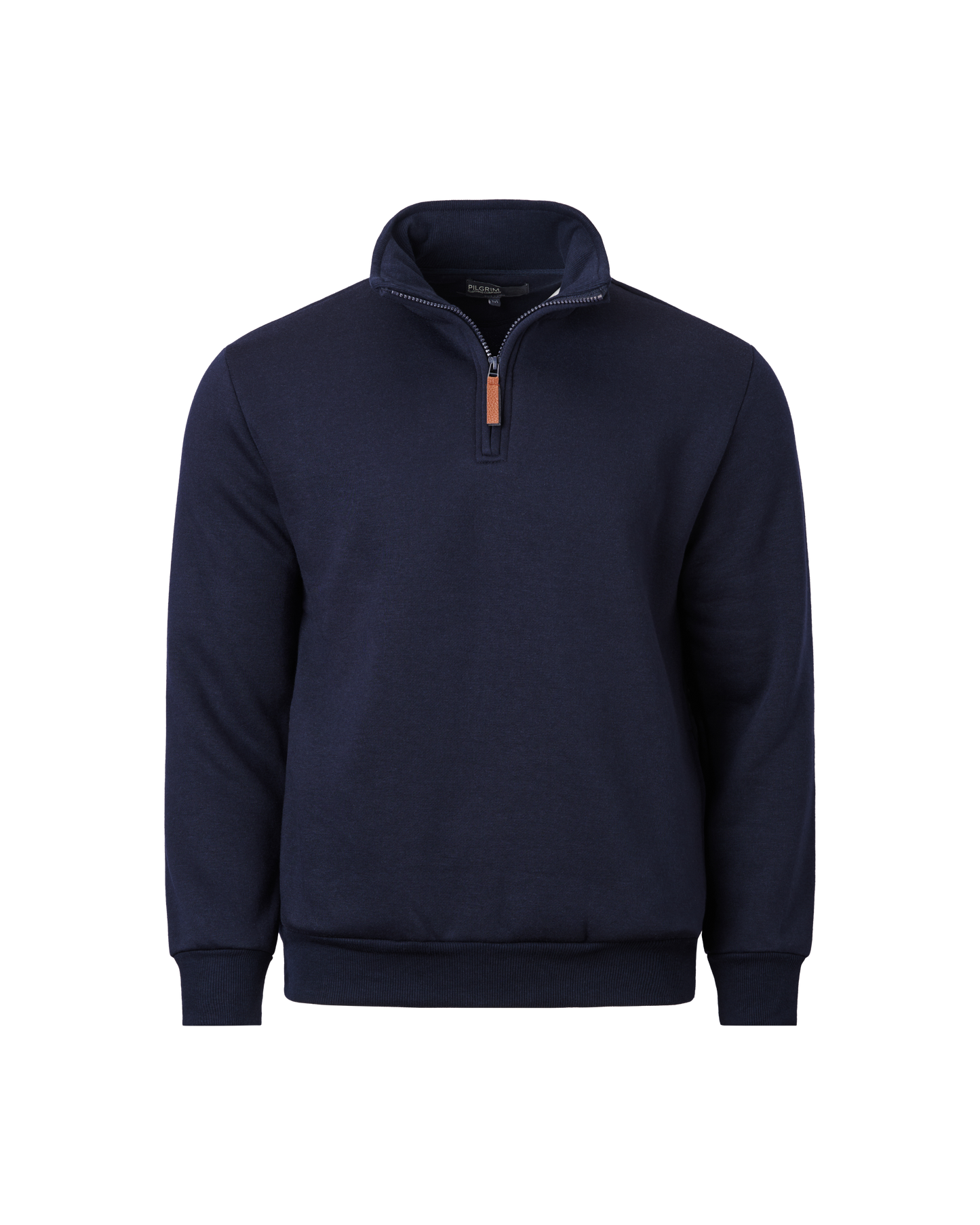 Mens Quarter Zip Fleece Top -  Navy