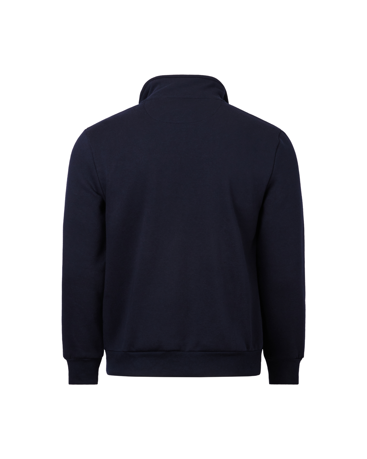 Mens Quarter Zip Fleece Top -  Navy