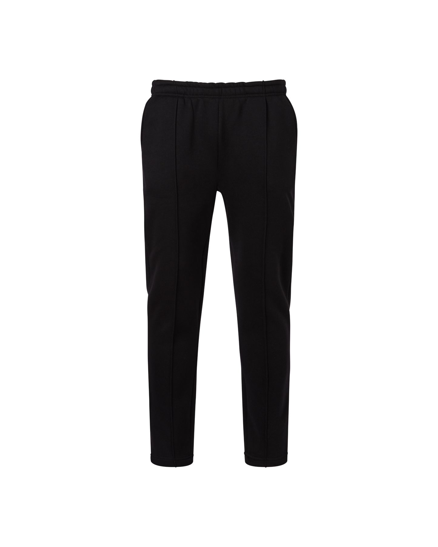 Mens Pinstitch Trackpants - Black