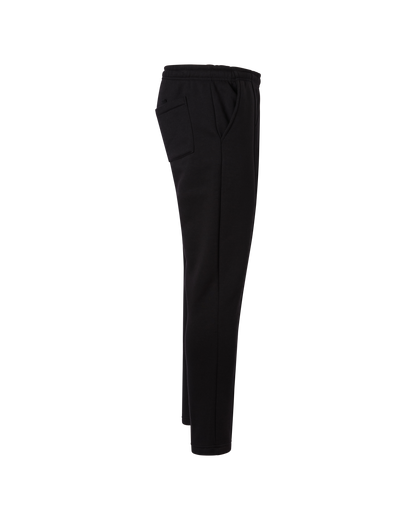 Mens Pinstitch Trackpants - Black
