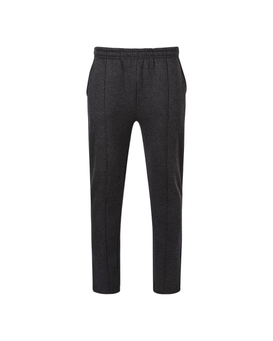 Mens Pinstitch Trackpants - Charcoal Marle