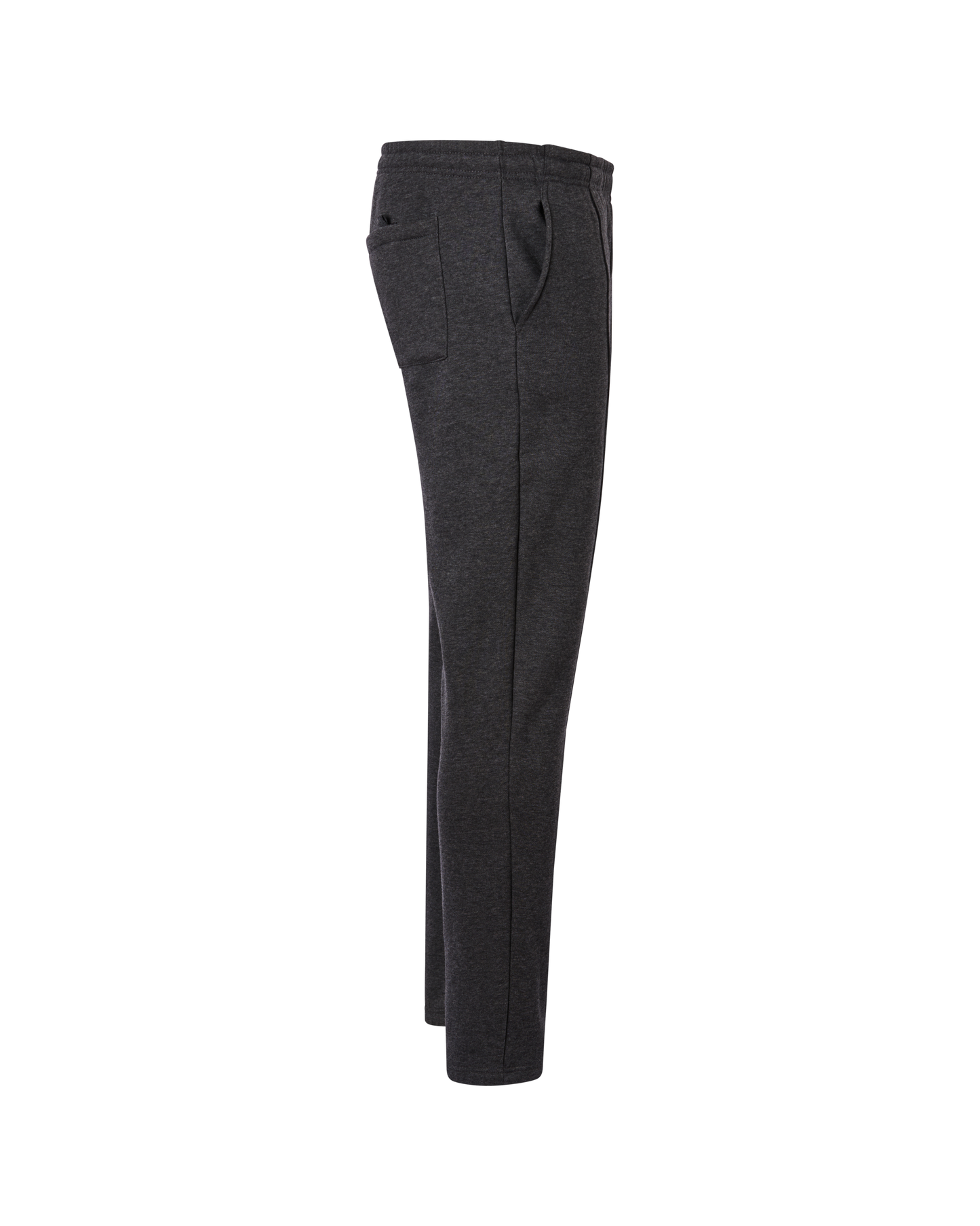 Mens Pinstitch Trackpants - Charcoal Marle