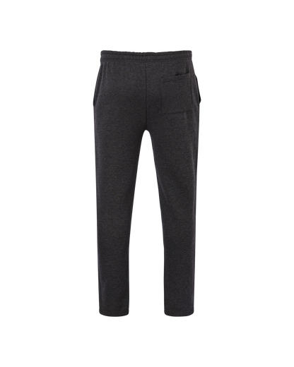 Mens Pinstitch Trackpants - Charcoal Marle