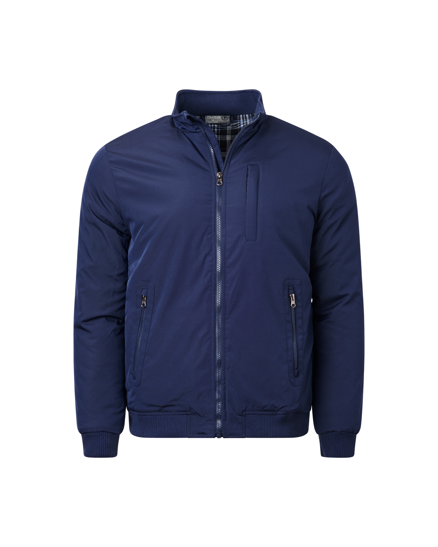 Mens Zip Through Jacket - Navy